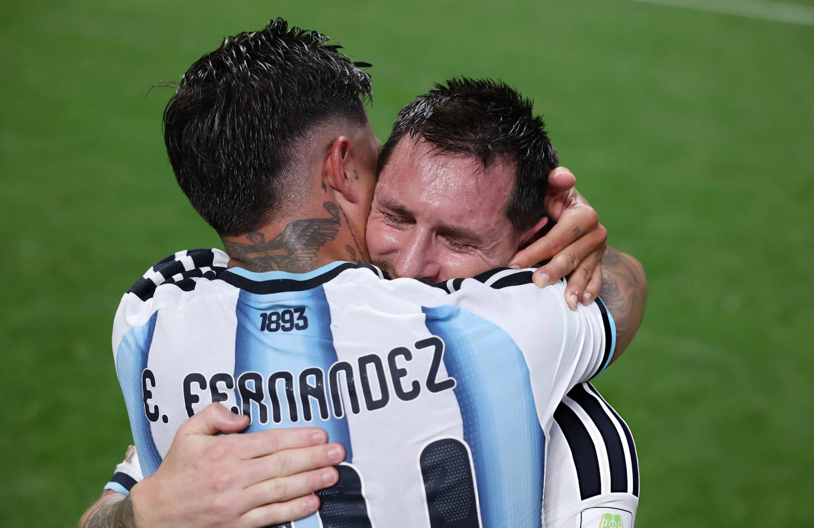 “Qué suerte tuve”: Enzo Fernández se despidió de Messi y recordó el sueño que logró cumplir