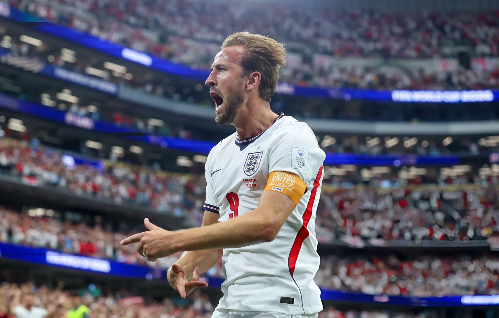 Harry Kane alcanzó a Gary Lineker y ya comparte el récord goleador de Inglaterra en los Mundiales