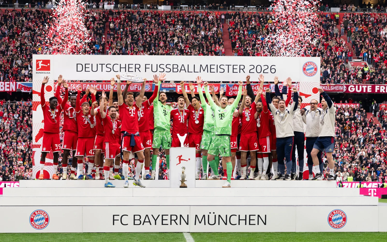 Bayern Múnich cerró la Bundesliga con una marca goleadora nunca vista